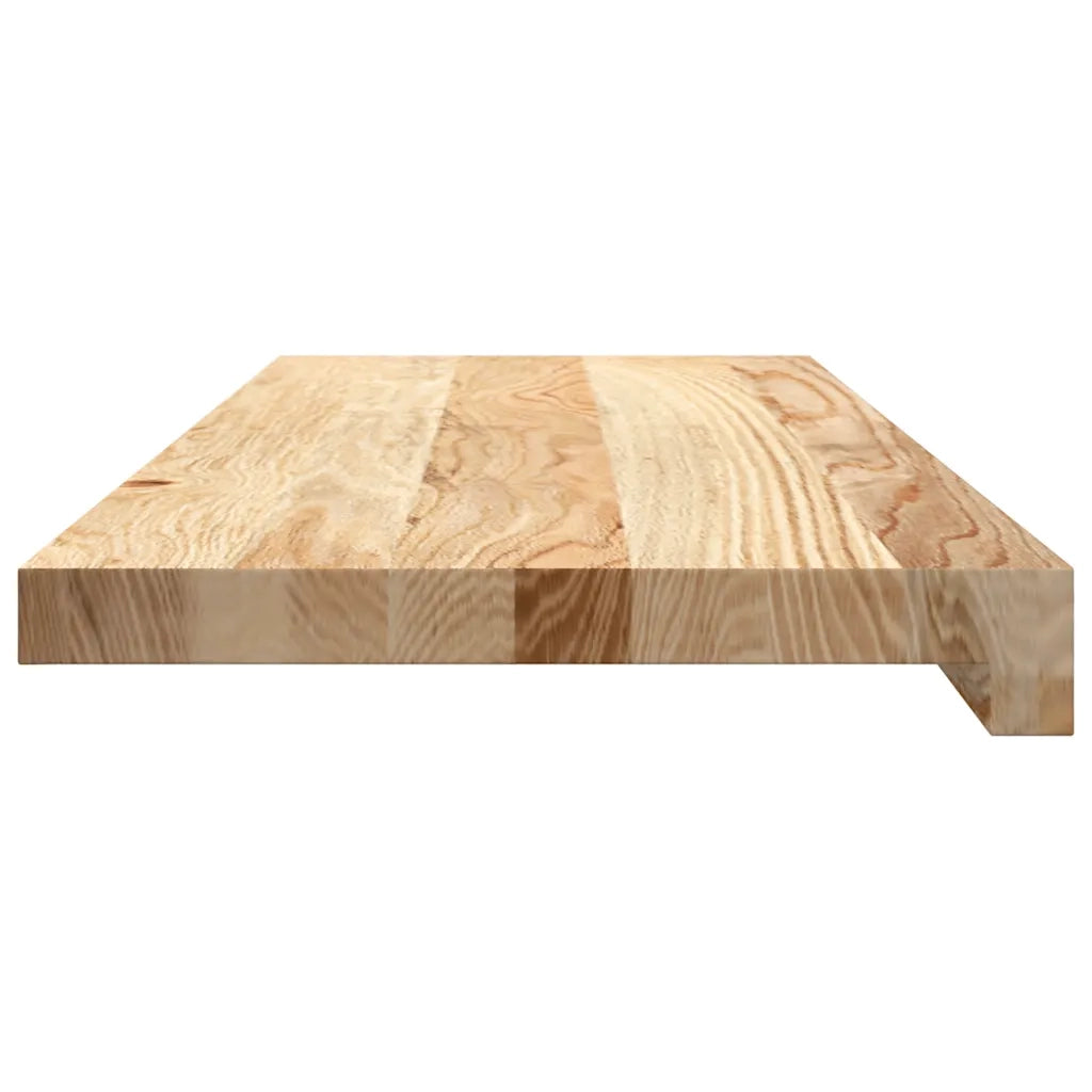 Gradini 12 pz 70x25x2 cm in Rovere Massello Non Trattato