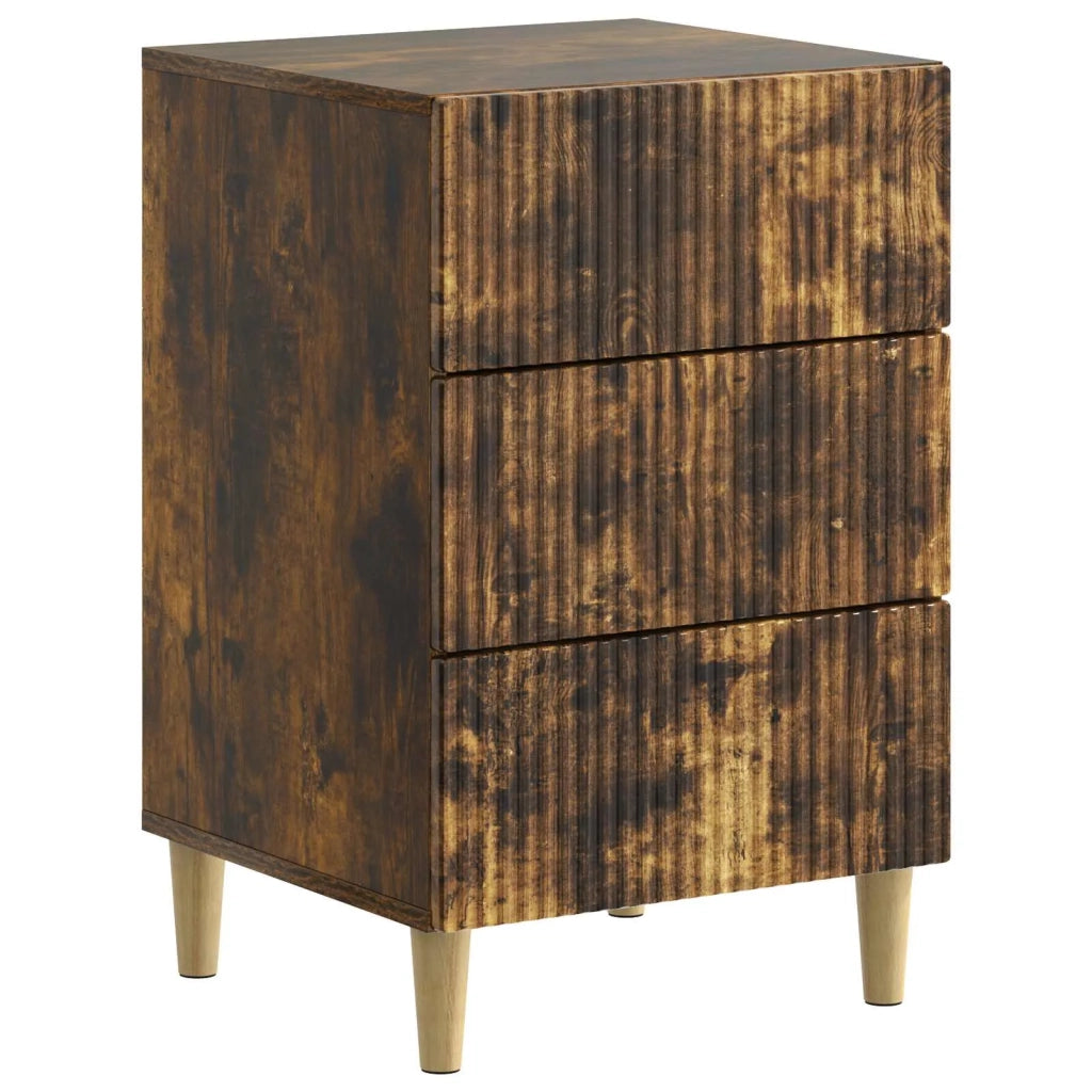 Armadio da Notte Rovere Fumo 43 x 41 x 66,5 cm 894560