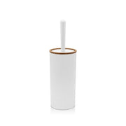 PORTASCOPINO LONDON H34CM BIANCO / LEGNO
