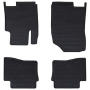 Tappetino per Auto 4 pcs Nero adatto per HYUNDAI i20 2014-2019