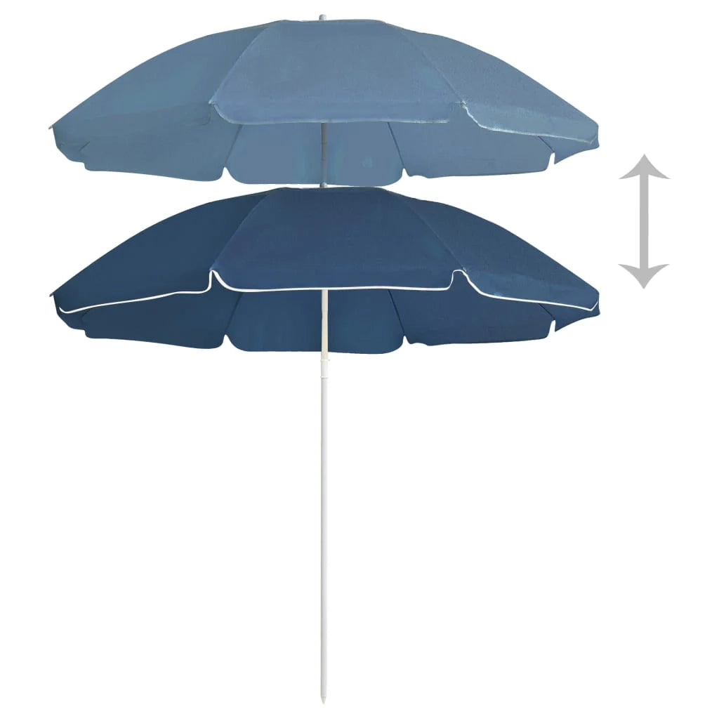 Ombrellone da esterno con palo in acciaio 180 cm blu 02_0008201