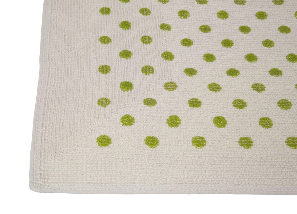 Tappeto Casa Bagno Cotone Spugna Morbida Tinta Unita Antiscivolo Sirio Perla - 55x100 - Perla