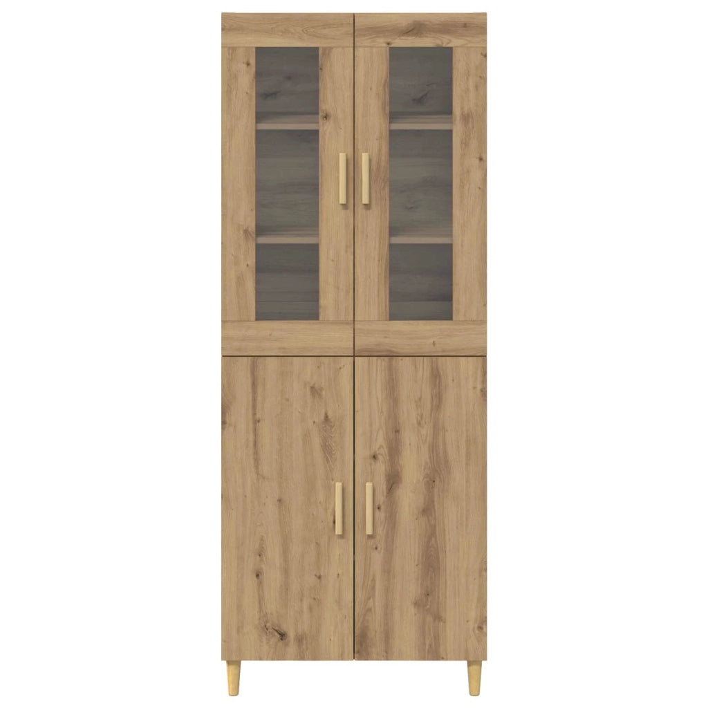 Credenza-Buffet-Armadio da cucina Rovere artigianale 69,5 x 34 x 180 cm 811469