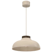 Lampada a sospensione Basca 1xE27 beige/marrone Luminex