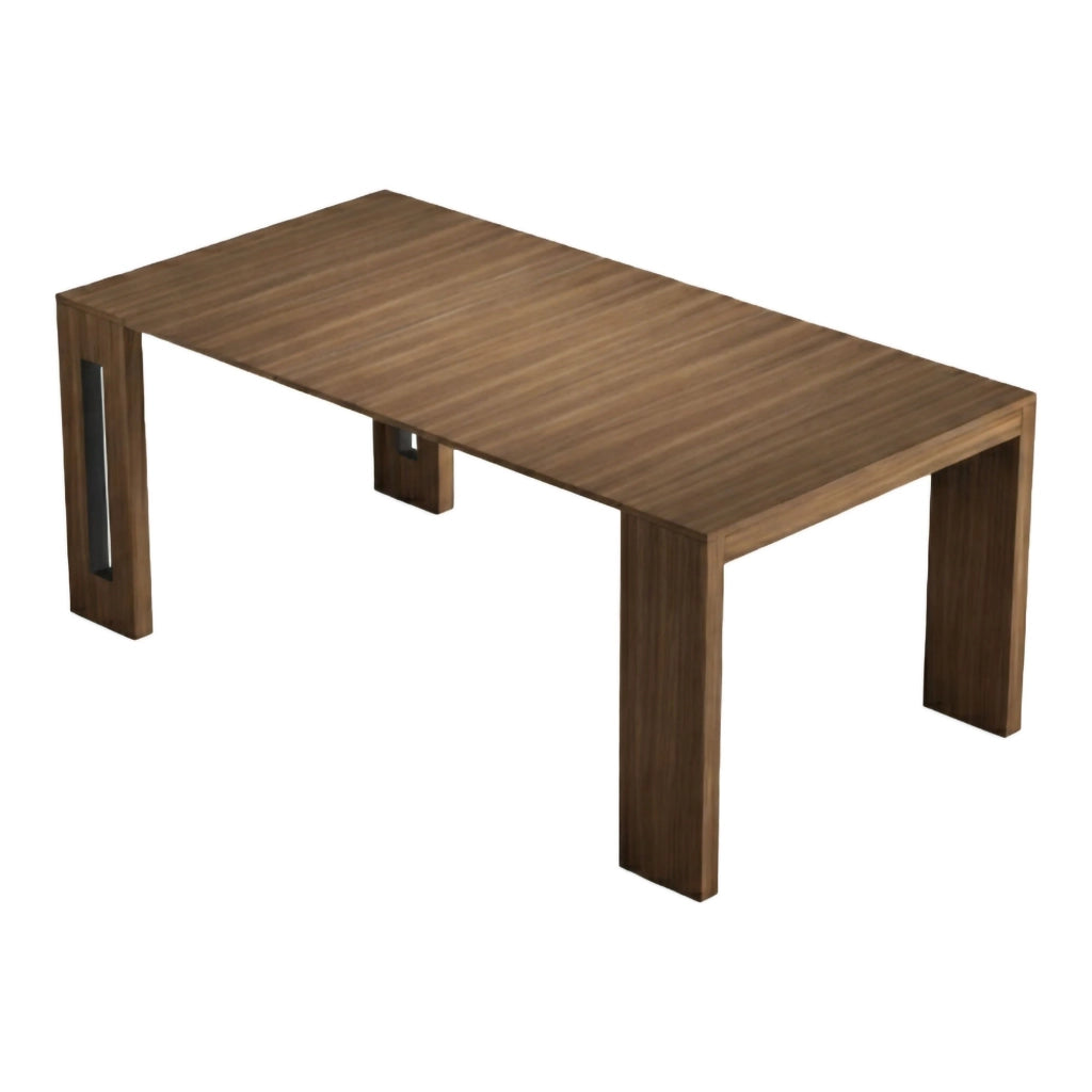 Meconopsis, Consolle Allungabile Allungabile Made in Italy, 90.00x186.00x78.00h cm Marrone Noce