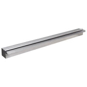 Cascata per Laghetto Rettangolare con LED in Acciaio Inox 90 cm 41674