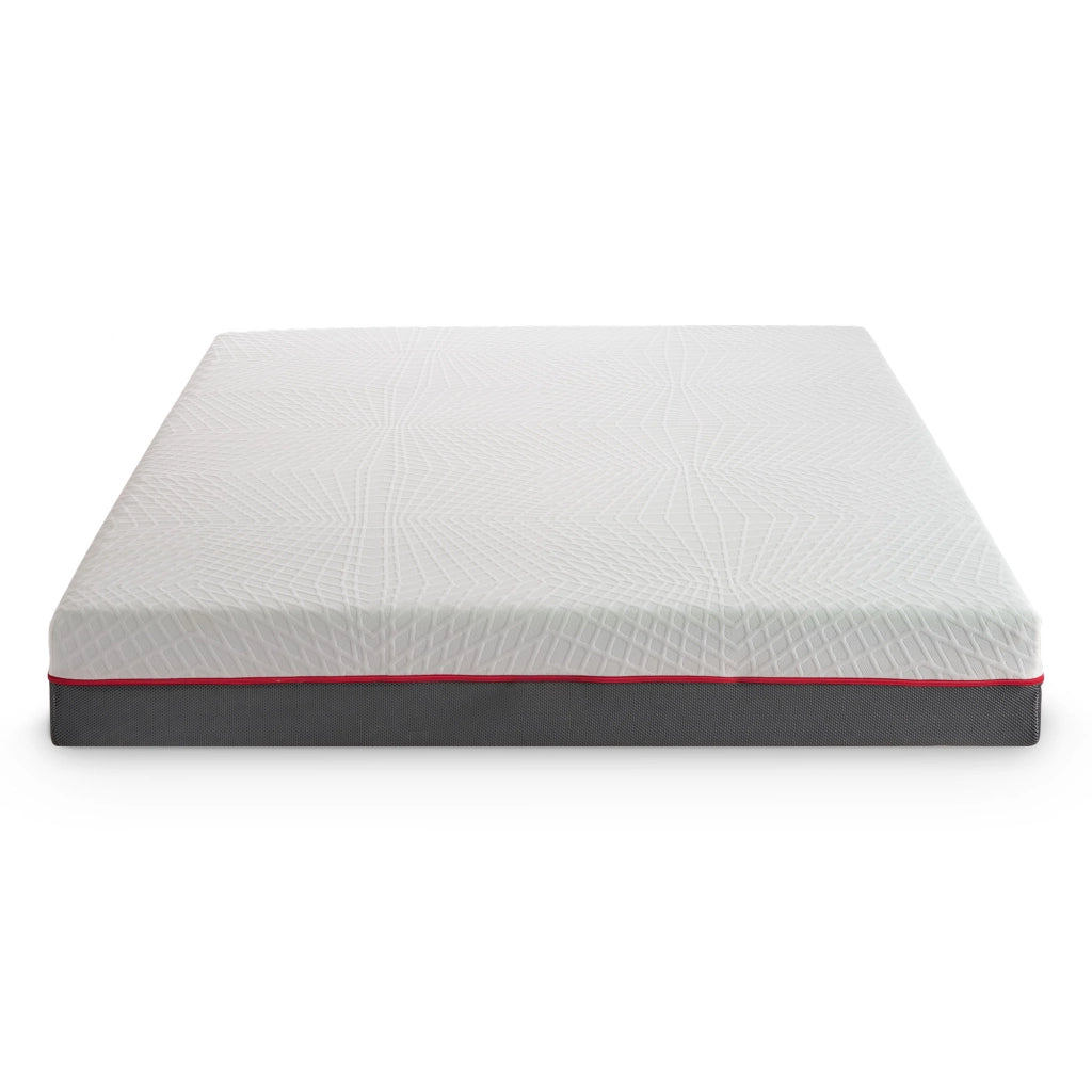 Materasso Singolo 90x190 in Memory Foam, Altezza 21 cm, Sfoderabile, Rigidità H3, GREY