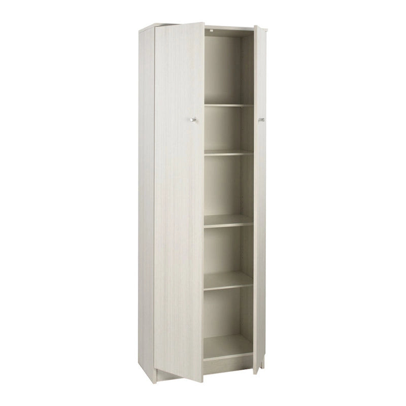Mobile 2 Ante Kit Olmo Chiaro cm 62x34x182h - Sarmog