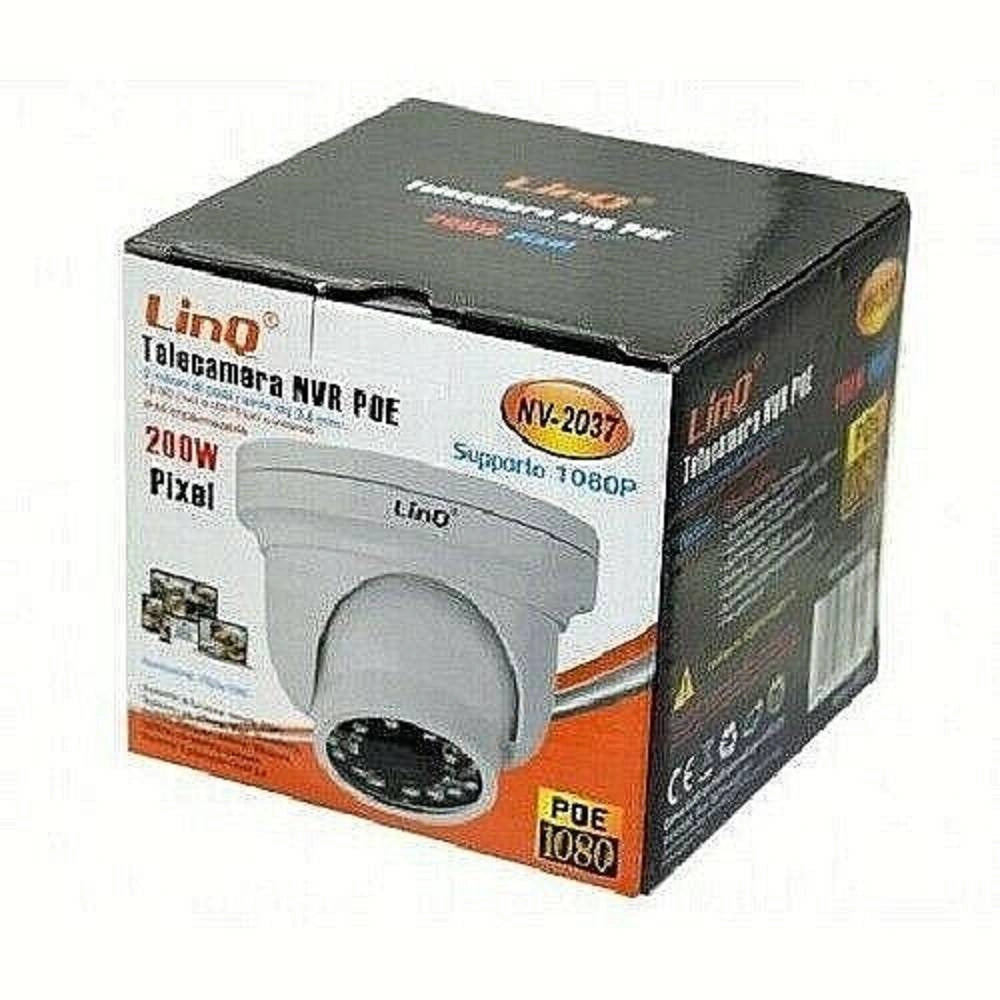 Trade Shop - Telecamera Di Sicurezza Soffitto Poe 2mpx Ahd-2037 12led 24 Infrarossi 200w Ip66 -