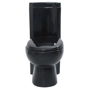 Vaso WC in Ceramica da Bagno ad Angolo Nero CFW9193059