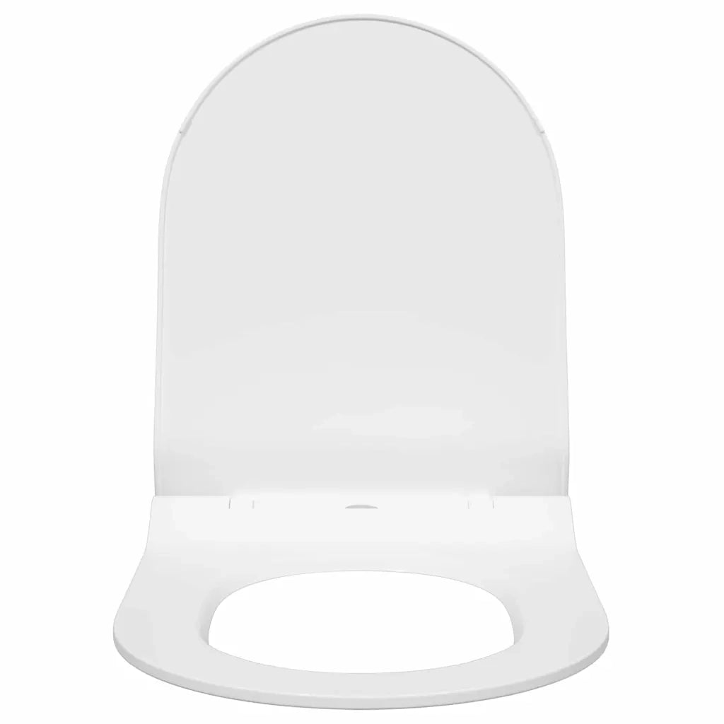 Sedile del WC Regolabile Bianco 50 x 36,5 x 5 cm Polipropilene 42015817