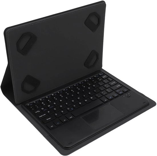 Casella per Tablet con Tastiera - Bluetooth - Touchpad - Adatta per Tablet da 9 a 11 pollici - Cuscinetto in Pelle PU Robusta - Supporta Multi-Touch - Protezione per Tablet