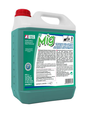 Mig 5 Kg, Detergente Neutro Brillantante per Tutti i Pavimenti | Kiter
