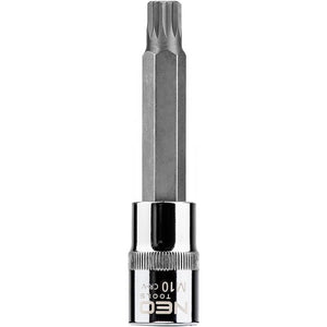 Topex 08-743 inserto spline su b bussola 1/2 m10 x 100 mm acc ds