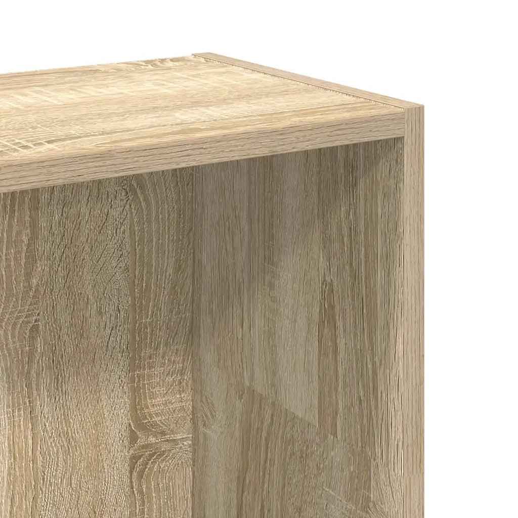 Libreria Rovere Sonoma 80x24x109 cm in Legno Multistrato 857837