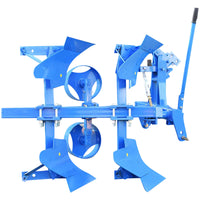 Aratro reversibile manuale con 2 vomeri