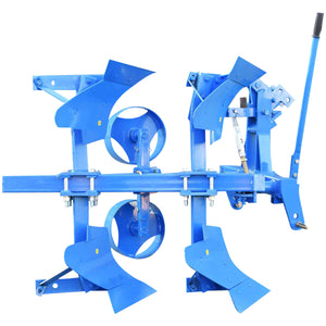 Aratro reversibile manuale con 2 vomeri