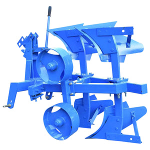 Aratro reversibile manuale con 2 vomeri