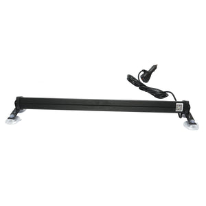 Barra LED RGB con ventose, 18W, 12–36V, telecomando, Bluetooth e app LED LAMP (520×45×40 mm)