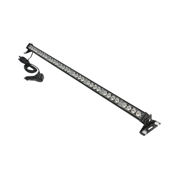 Barra LED stroboscopica 12V, 32W, 5 colori, alloggiamento in alluminio 860x80x30mm