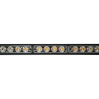 Barra LED stroboscopica 12V, 32W, 5 colori, alloggiamento in alluminio 860x80x30mm