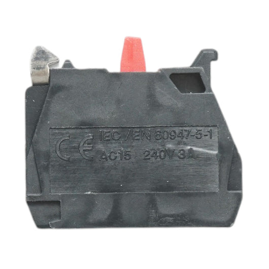 Blocco contatti ausiliari 1NC, 24V/10A 22mm LAY5 Breckner Germany