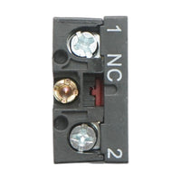 Blocco contatti ausiliari 1NC, 400V/10A 22mm LAY5 Breckner Germany