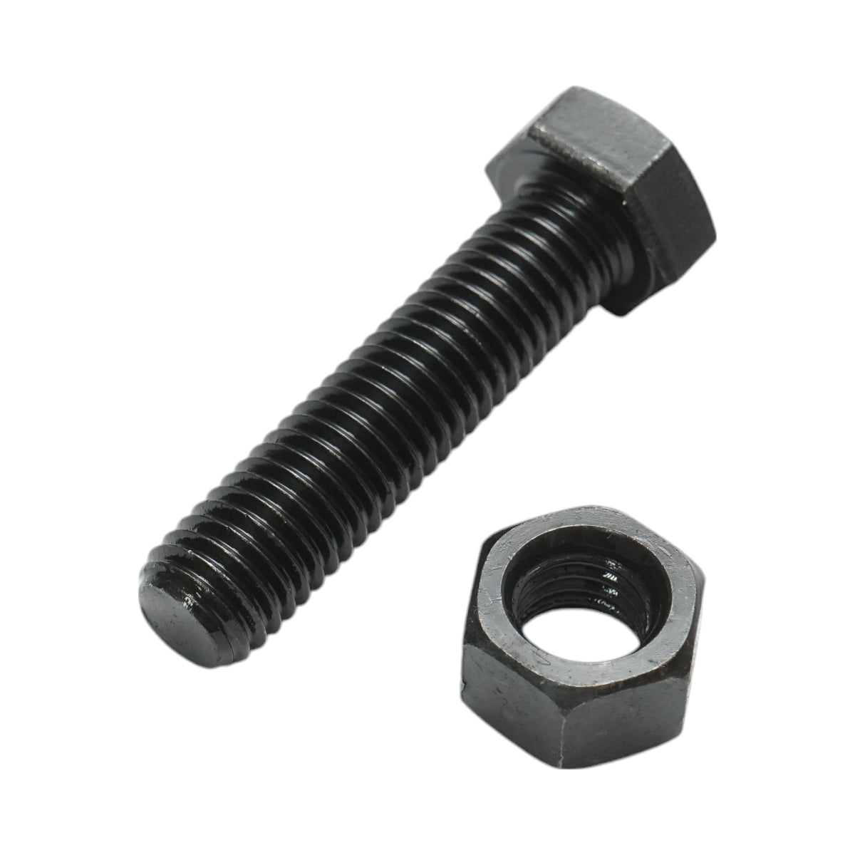 Bullone con dado M12x50mm dente benna laterale Komatsu, Caterpillar, JCB DISHG63