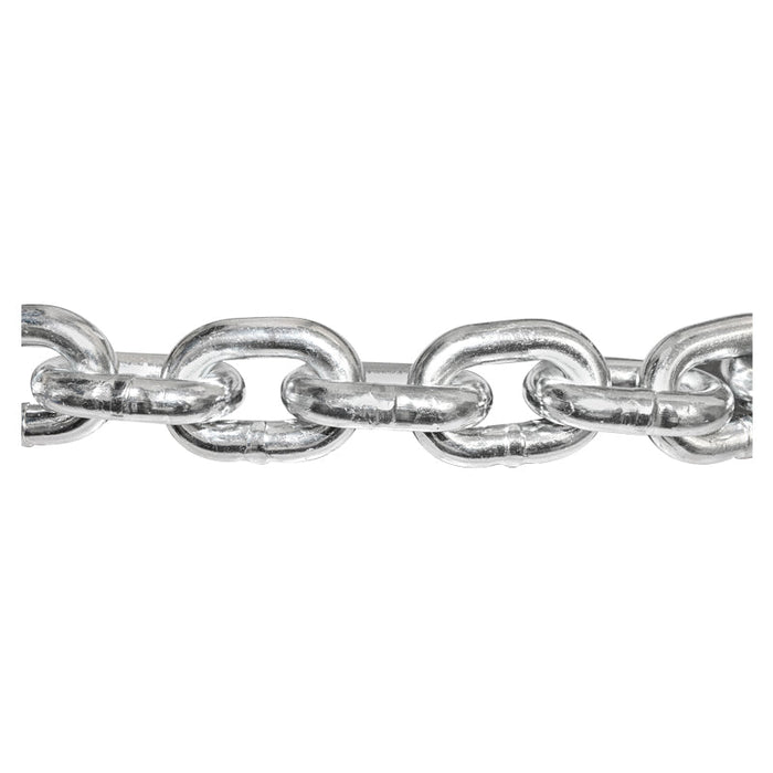 Catena elettrozincata DIN766 fi13 5m/rotolo tamburo di plastica