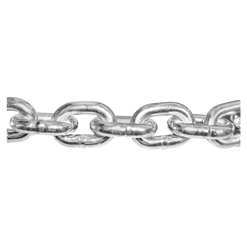 Catena elettrozincata DIN766 fi13 5m/rotolo tamburo di plastica