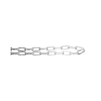 Catena zincata a maglie allungate 7mm lunghezza 100m Breckner Germany