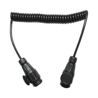 Cavo a spirale per rimorchio da 3,5 m con 2 spine maschio a 13 pin, 8 fili Breckner Germany