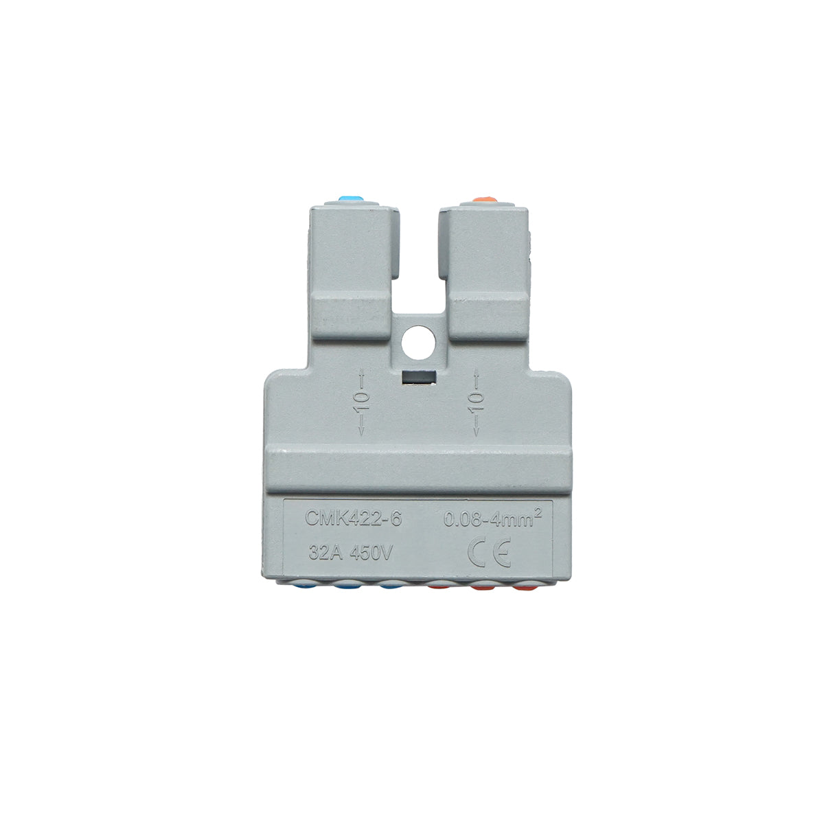 Connettore rapido per cavi 32A 450V, 8 poli 0,08-4mm Leader