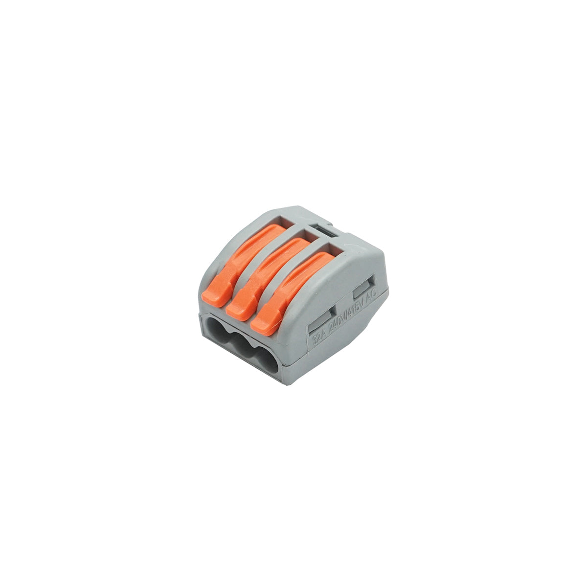 Connettore rapido per cavo 32A 450V, 3 poli 0,2-4mm Leader