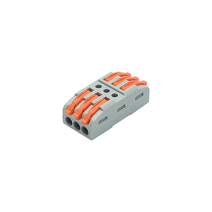 Connettore rapido per cavo 32A 450V, 6 poli 0,08-4mm Leader