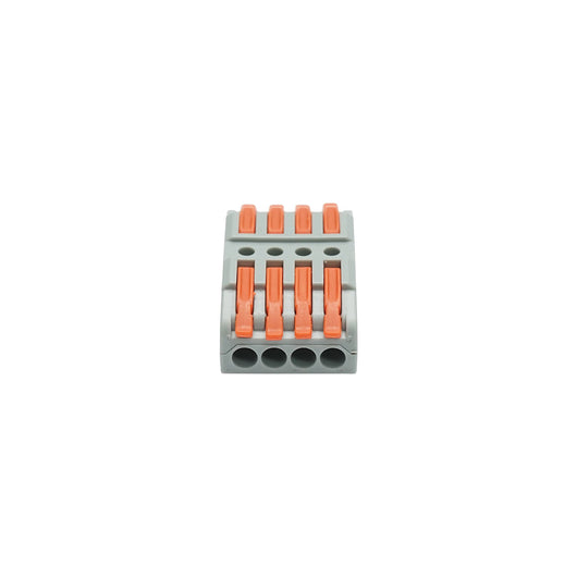 Connettore rapido per cavo 32A 450V, 8 poli 0,08-4mm Leader