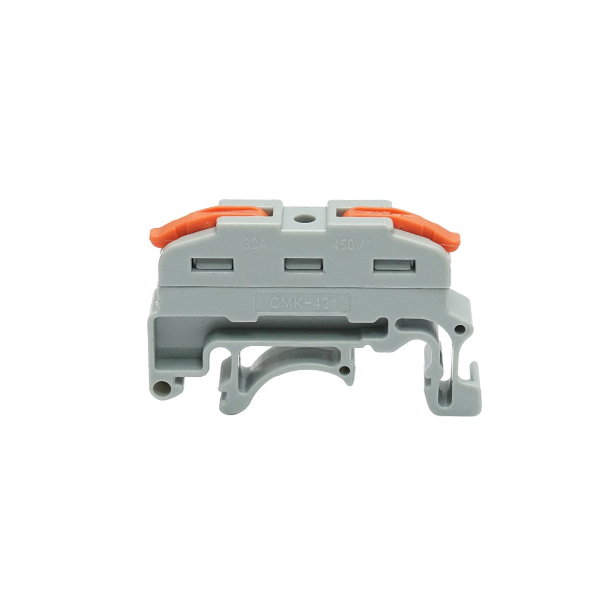 Connettore rapido per guida DIN 32A 450V, 2 poli 0,08-4mm Leader