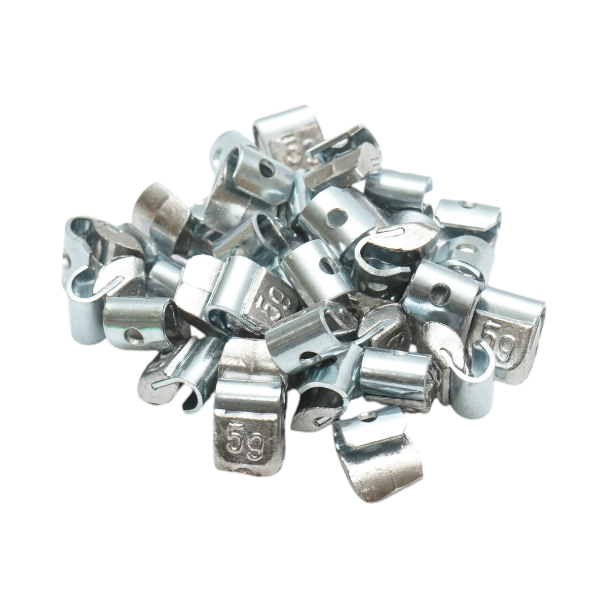 Contrappesi in piombo 5g per equilibratura ruote 100 pz/scatola