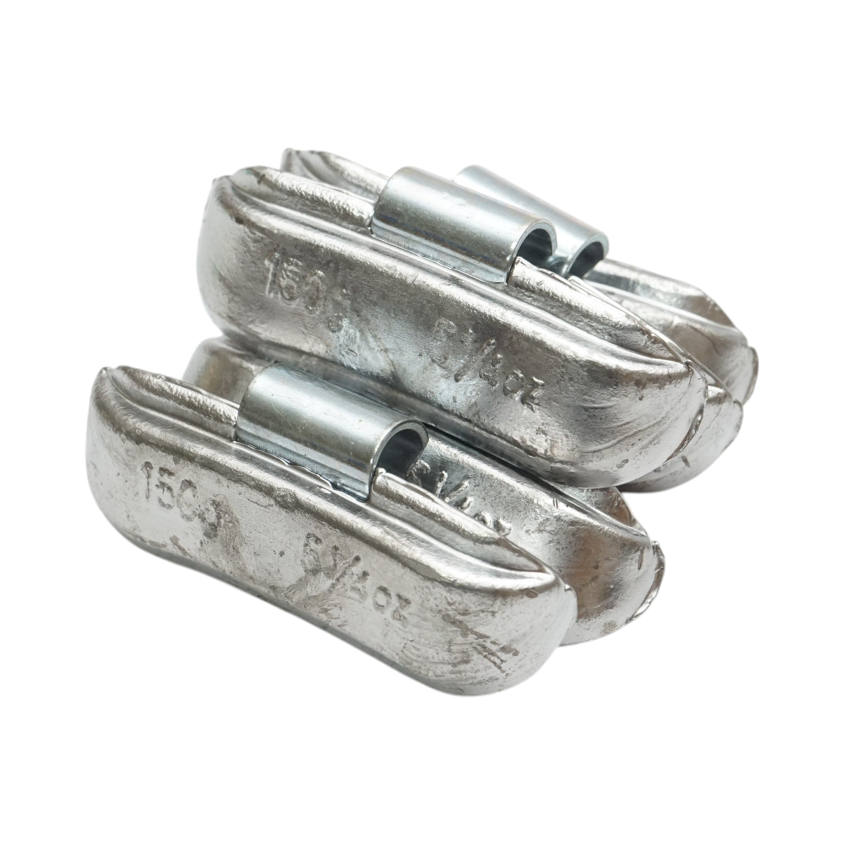 Contrappesi in piombo da 150 g per equilibratura ruote camion 25 pz/scatola