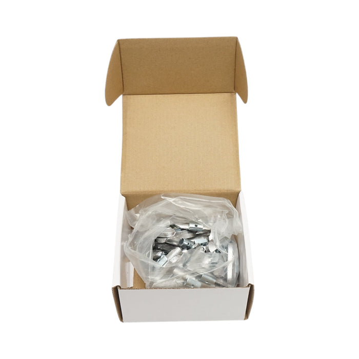 Contrappesi in piombo da 35 g per equilibratura ruote, 50 pezzi/scatola