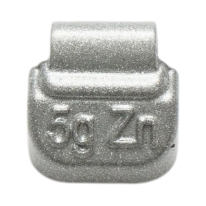 Contrappesi in zinco 5g per equilibratura ruote 100 pz/scatola