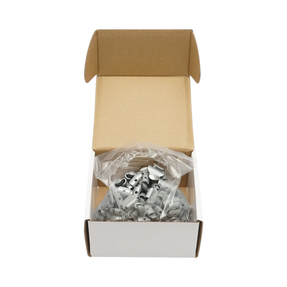 Contrappesi in zinco da 10 g per equilibratura ruote, 100 pezzi/scatola