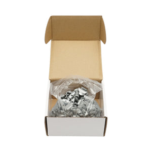 Contrappesi in zinco da 10 g per equilibratura ruote, 100 pezzi/scatola