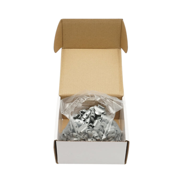 Contrappesi in zinco da 10 g per equilibratura ruote, 100 pezzi/scatola