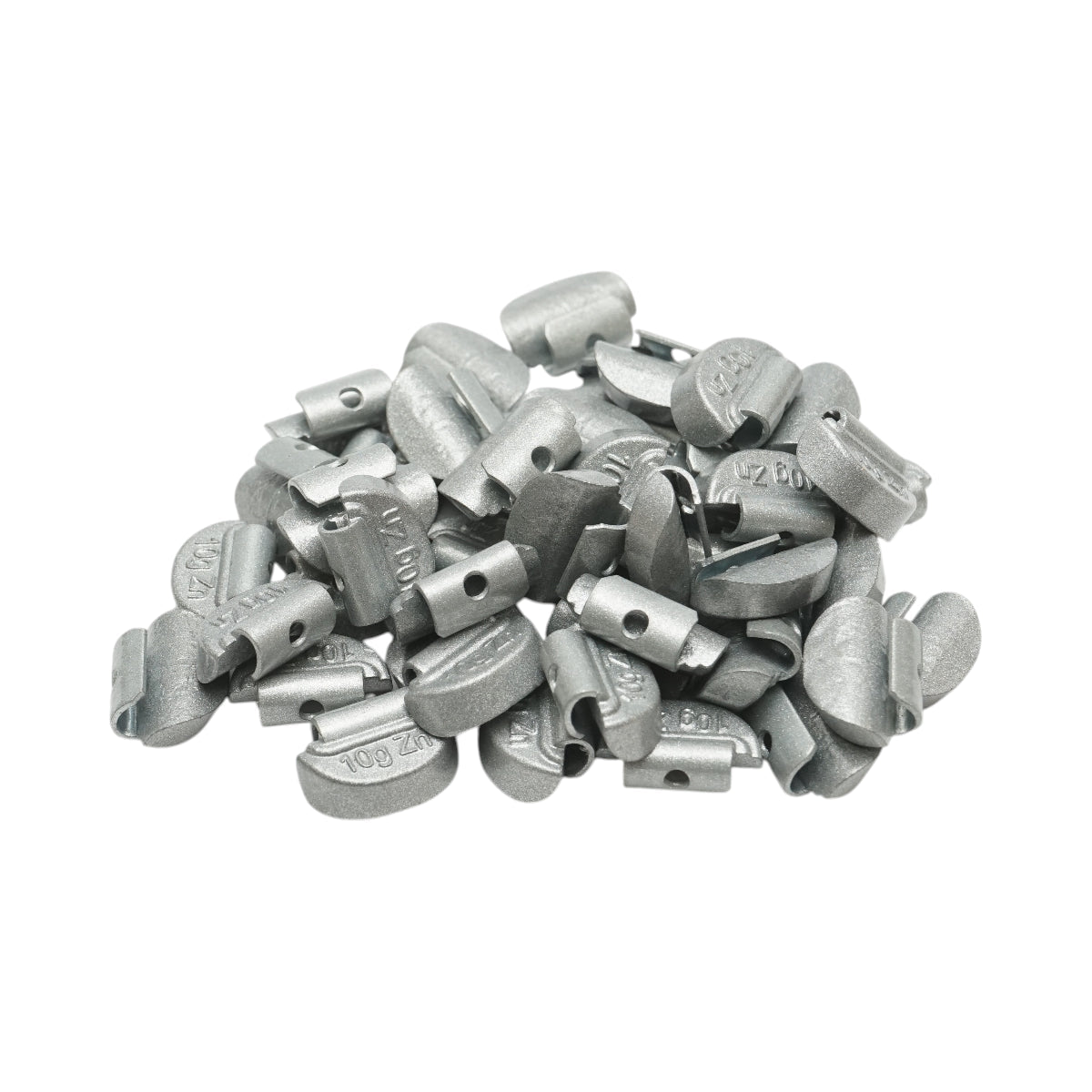 Contrappesi in zinco da 10 g per equilibratura ruote, 100 pezzi/scatola