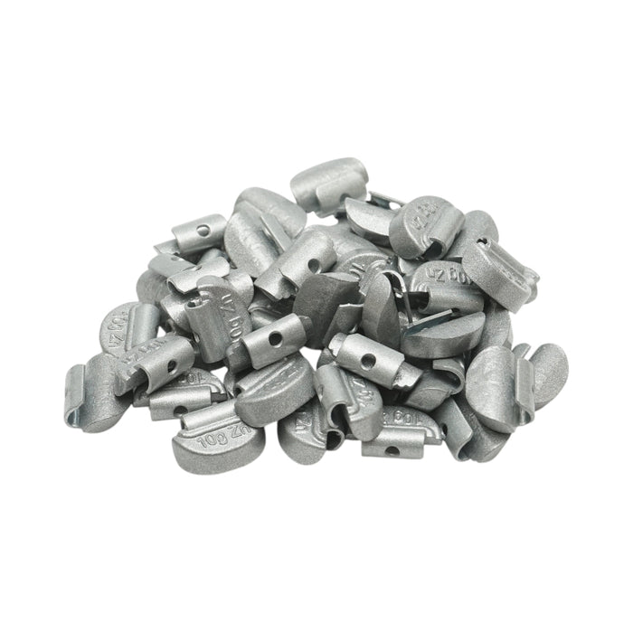 Contrappesi in zinco da 10 g per equilibratura ruote, 100 pezzi/scatola