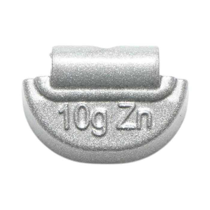 Contrappesi in zinco da 10 g per equilibratura ruote, 100 pezzi/scatola