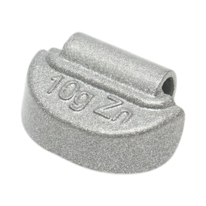 Contrappesi in zinco da 10 g per equilibratura ruote, 100 pezzi/scatola