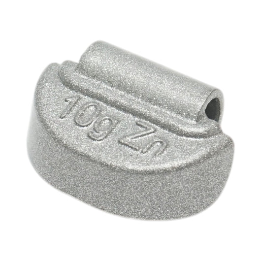 Contrappesi in zinco da 10 g per equilibratura ruote, 100 pezzi/scatola