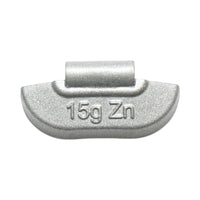 Contrappesi in zinco da 15 g per equilibratura ruote, 100 pezzi/scatola
